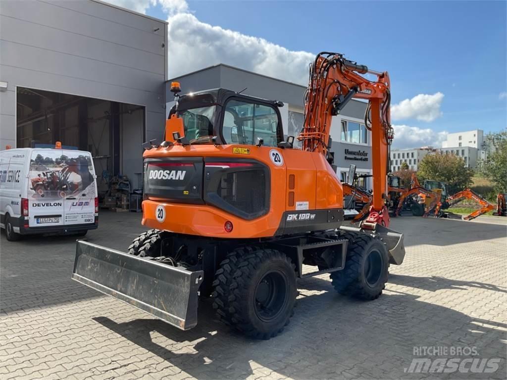 Doosan DX100W-7 Escavatori gommati