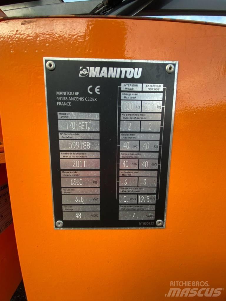 Manitou 170AETJ-L Piattaforme a braccio articolato