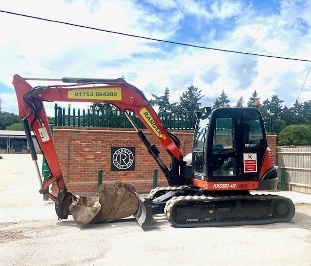 Kubota KX 080-4 Escavatori medi 7t - 12t