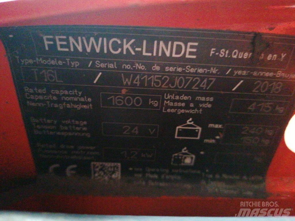 Linde T16L Transpallet manuale