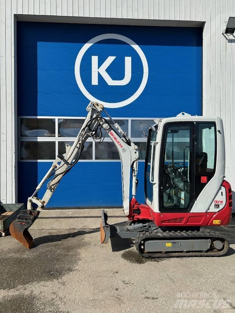 Takeuchi TB 216 Miniescavatori