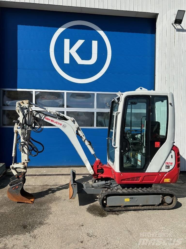 Takeuchi TB 216 Miniescavatori