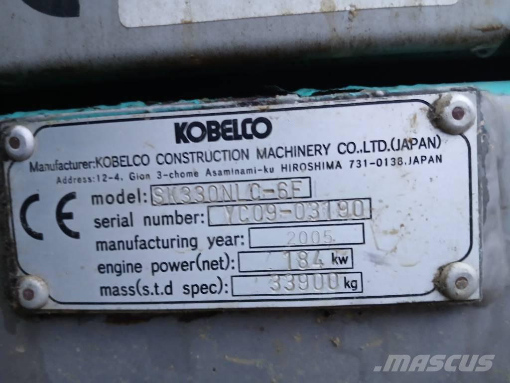 Kobelco SK 330NLC-6E Escavatori cingolati