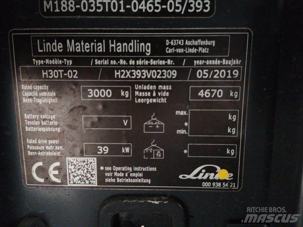 Linde H30T-02 Carrelli elevatori GPL