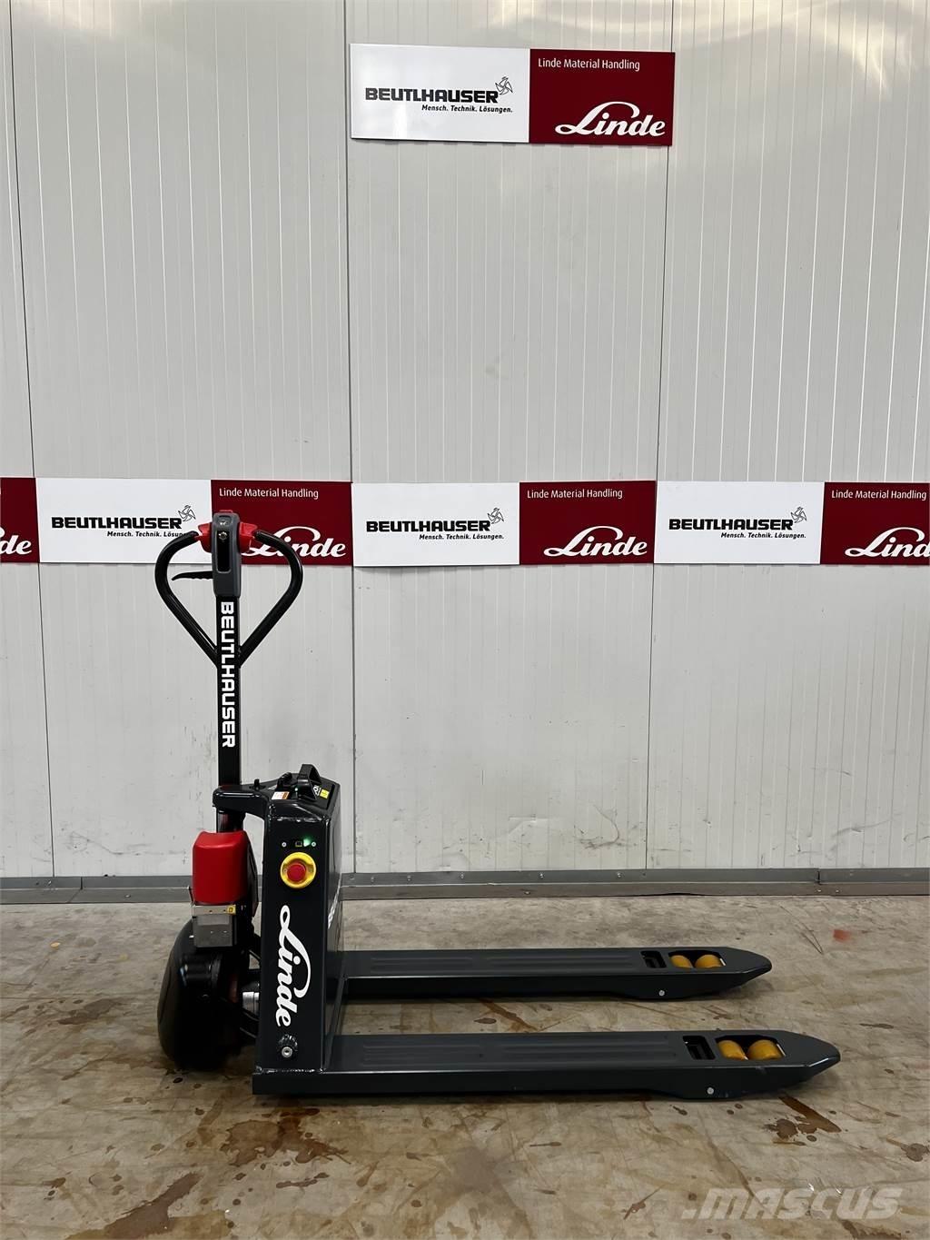 Linde MT15C Transpallet uomo a terra