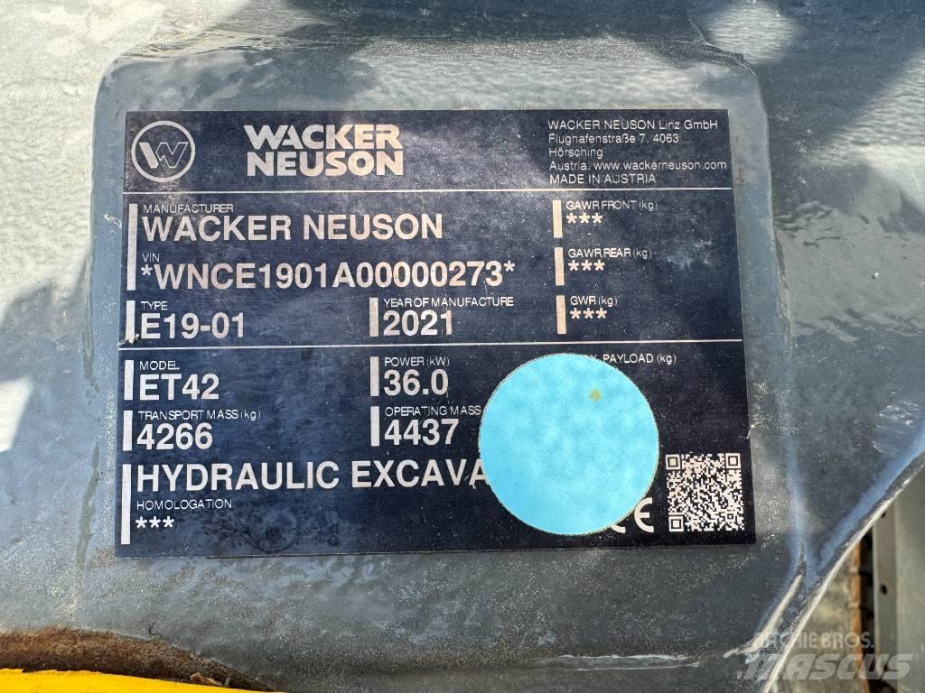 Wacker Neuson ET42 Escavatori cingolati