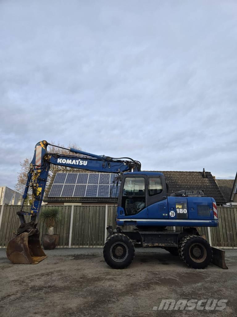Komatsu PW 180-7EO Escavatori gommati