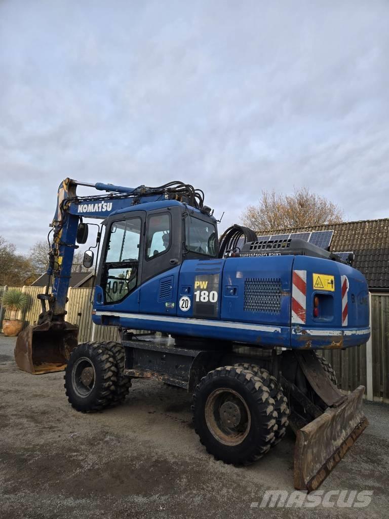Komatsu PW 180-7EO Escavatori gommati
