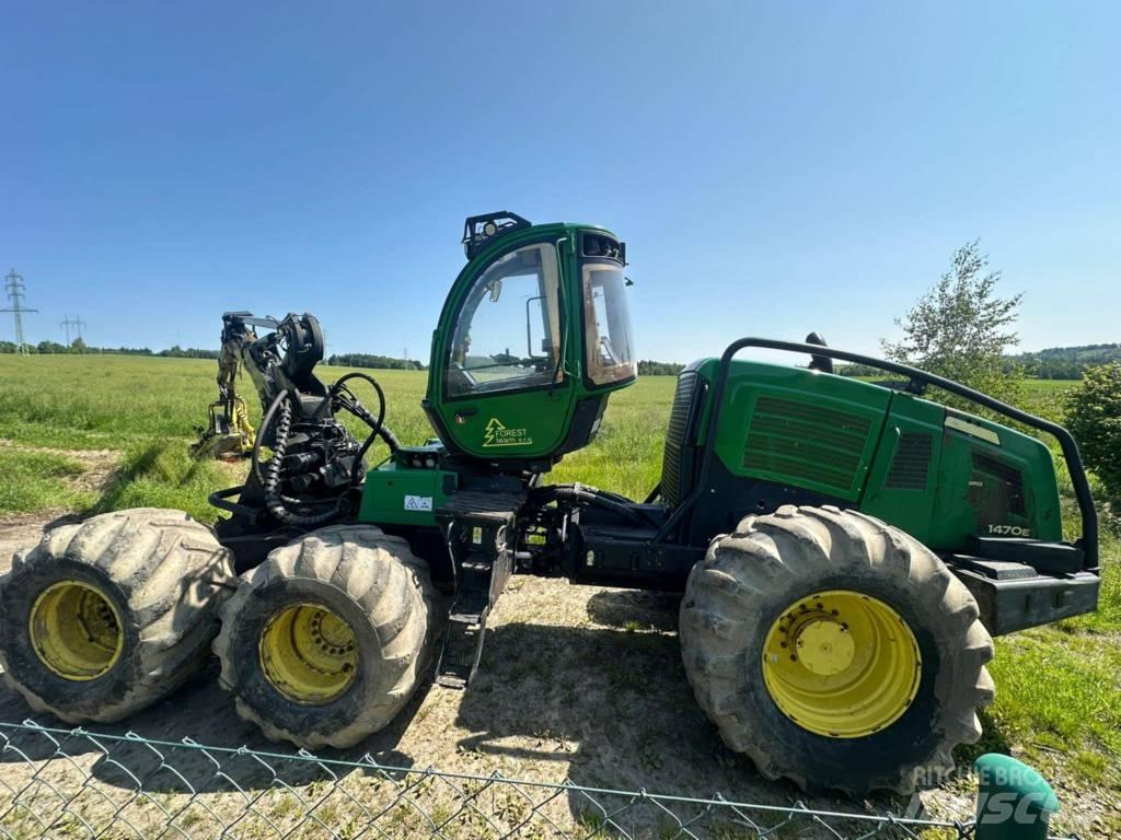 John Deere 1470 E Abbattitrici, Disboscatrici