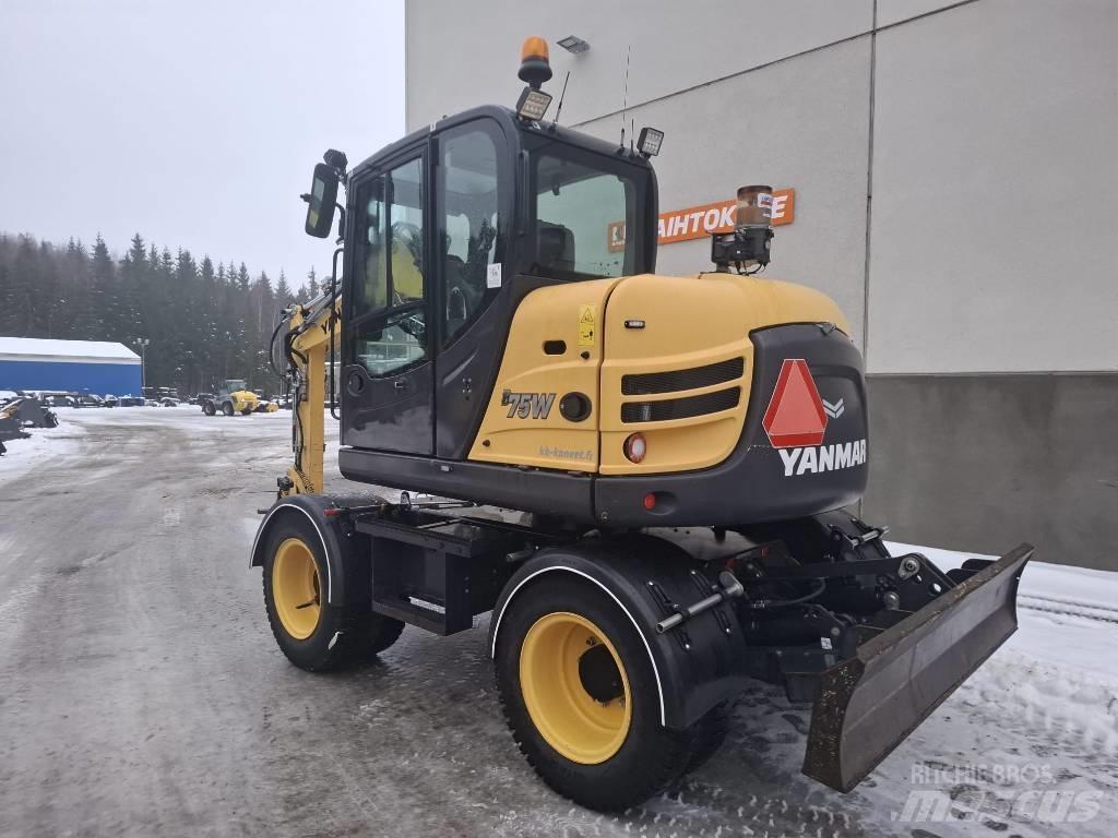 Yanmar B 75 W Escavatori gommati