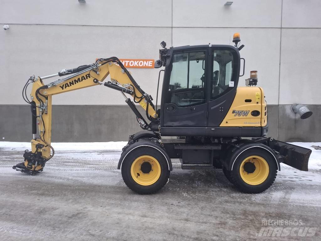 Yanmar B 75 W Escavatori gommati