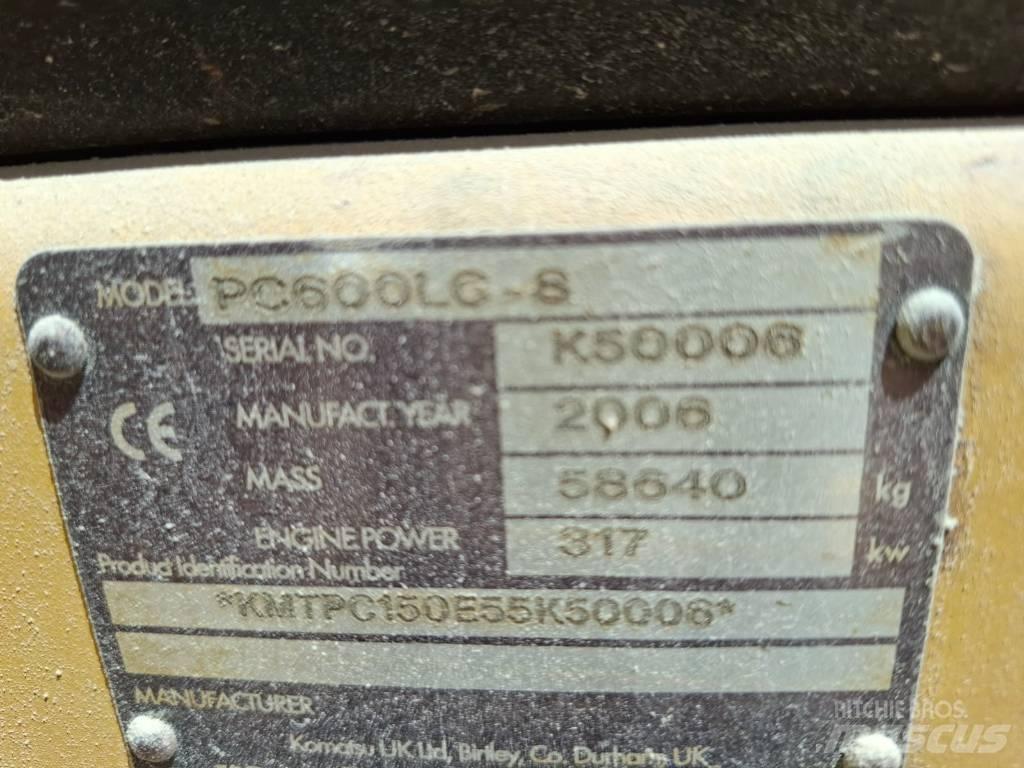 Komatsu PC 600 LC-8 Escavatori cingolati