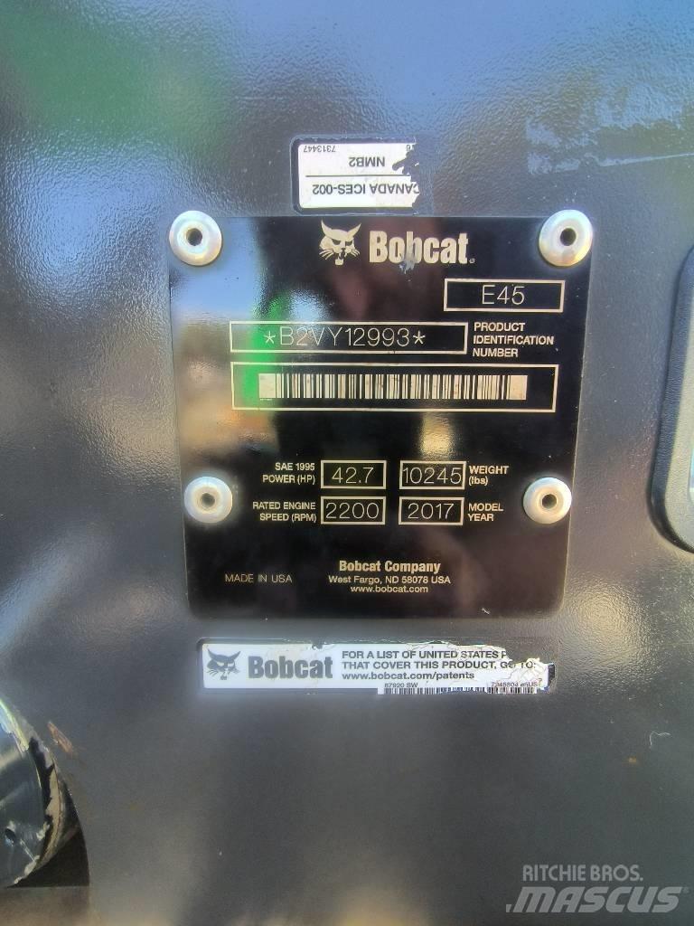 Bobcat E 45 Miniescavatori