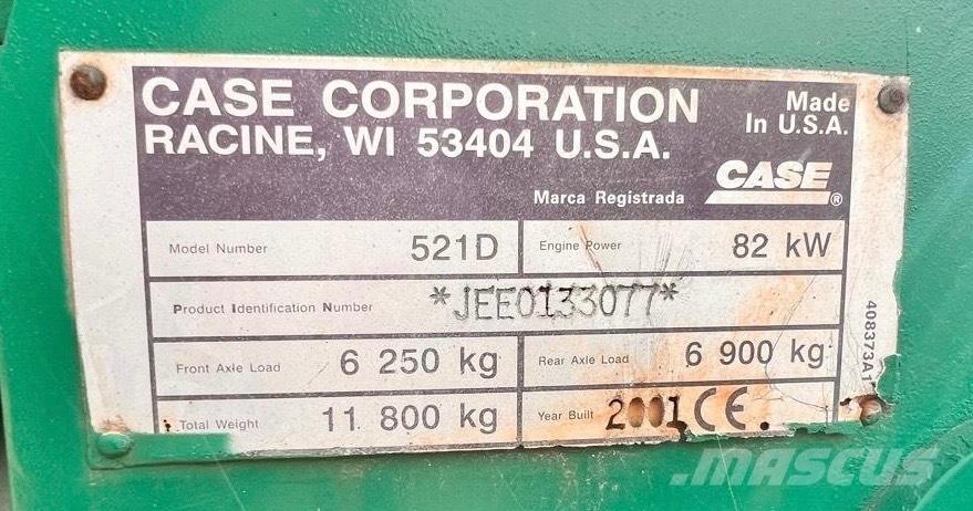 CASE 521 D Pale gommate
