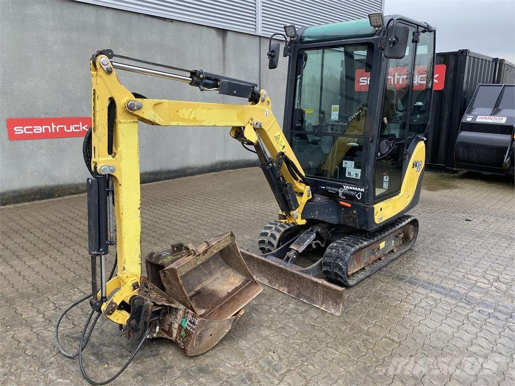 Yanmar SV18 Escavatori gommati