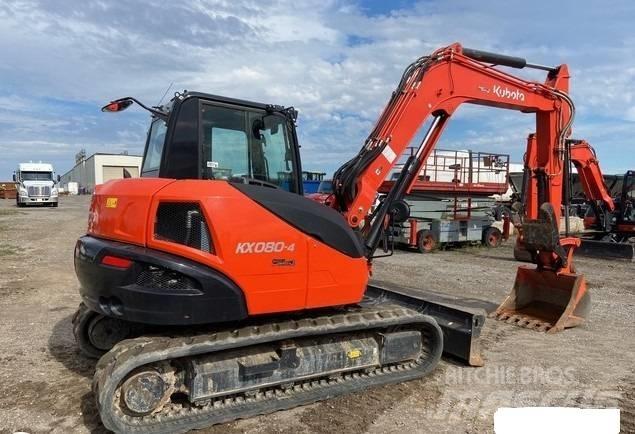 Kubota KX080-4S2 Escavatori cingolati
