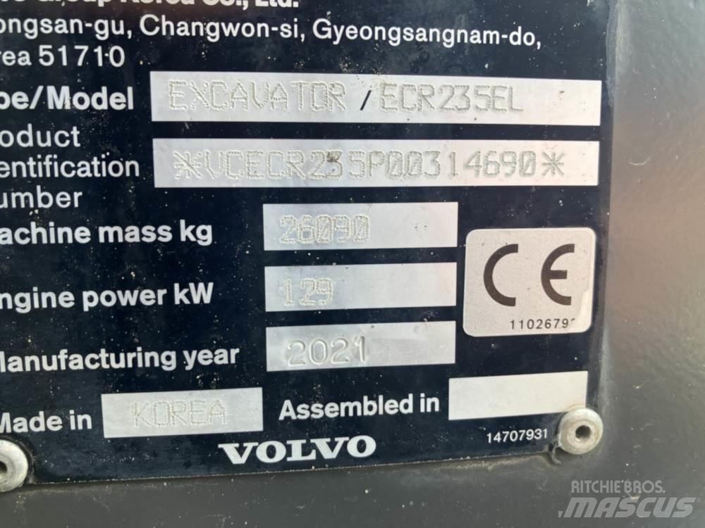 Volvo ECR235EL Escavatori cingolati