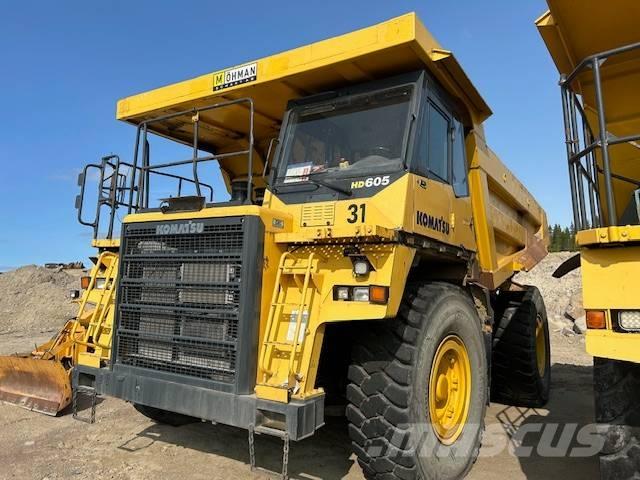 Komatsu 605-7 Dumper a telaio rigido