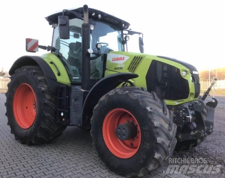 CLAAS AXION 870 Trattori