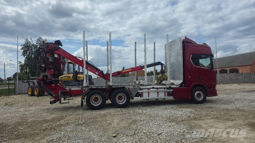 Scania R 650 Camion trasporto legname