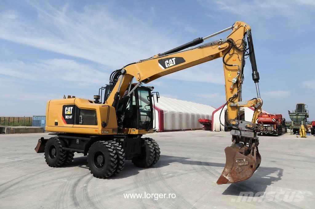 CAT M 314 F Escavatori gommati