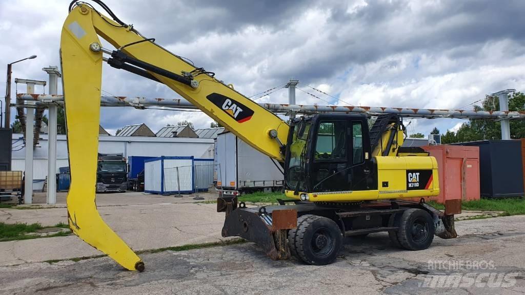 CAT M 318 D MH Movimentazione rifiuti