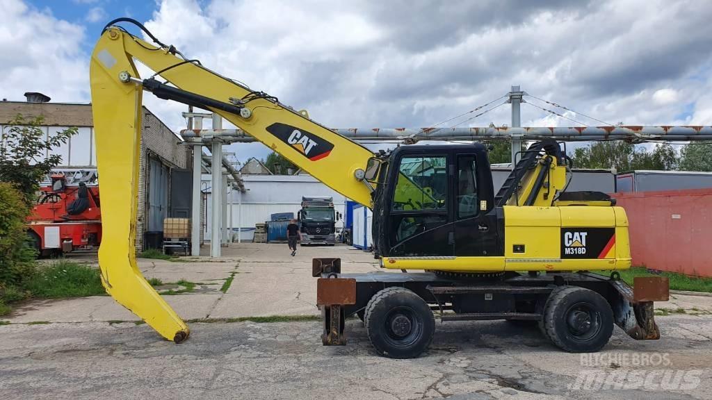 CAT M 318 D MH Movimentazione rifiuti