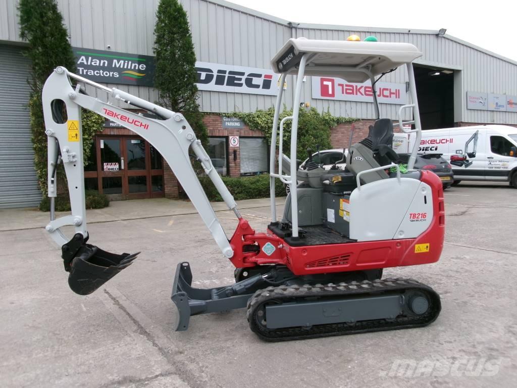 Takeuchi TB 216 Miniescavatori