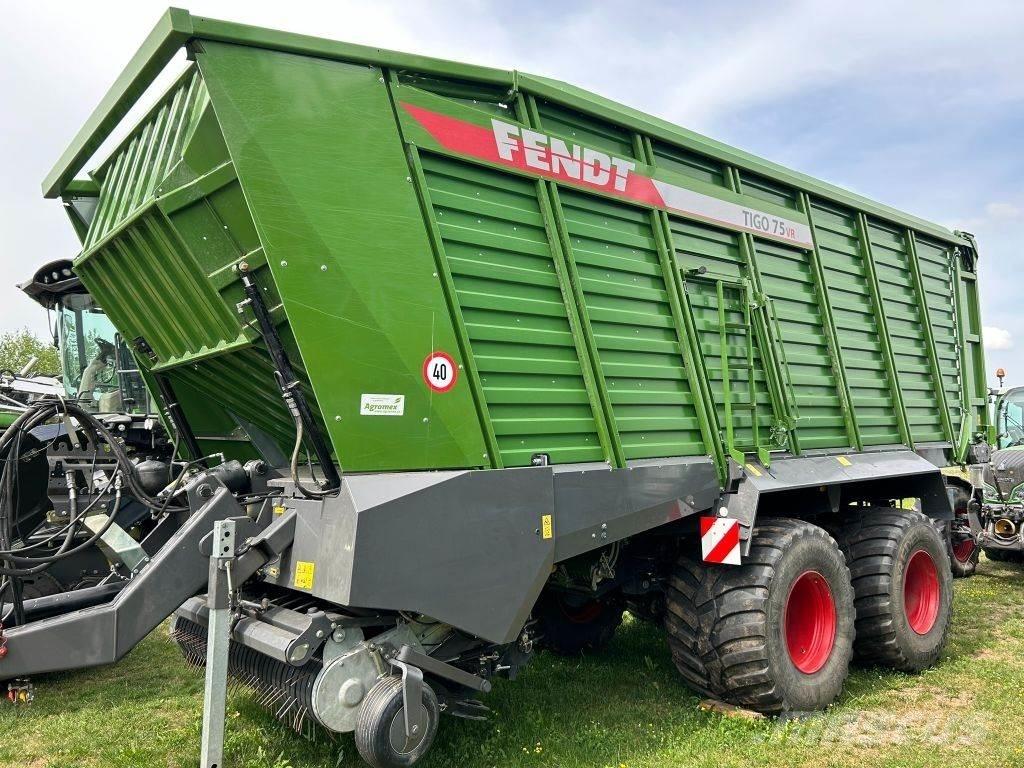 Fendt tigo 75 VR Rimorchi per insilato