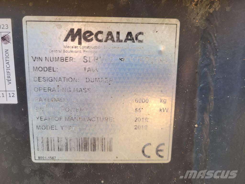 Mecalac TA 6.A Dumpers articolati