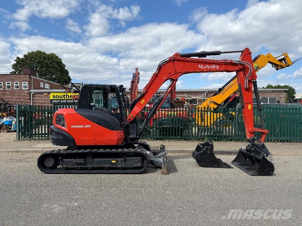 Kubota KX 080-4 Escavatori medi 7t - 12t