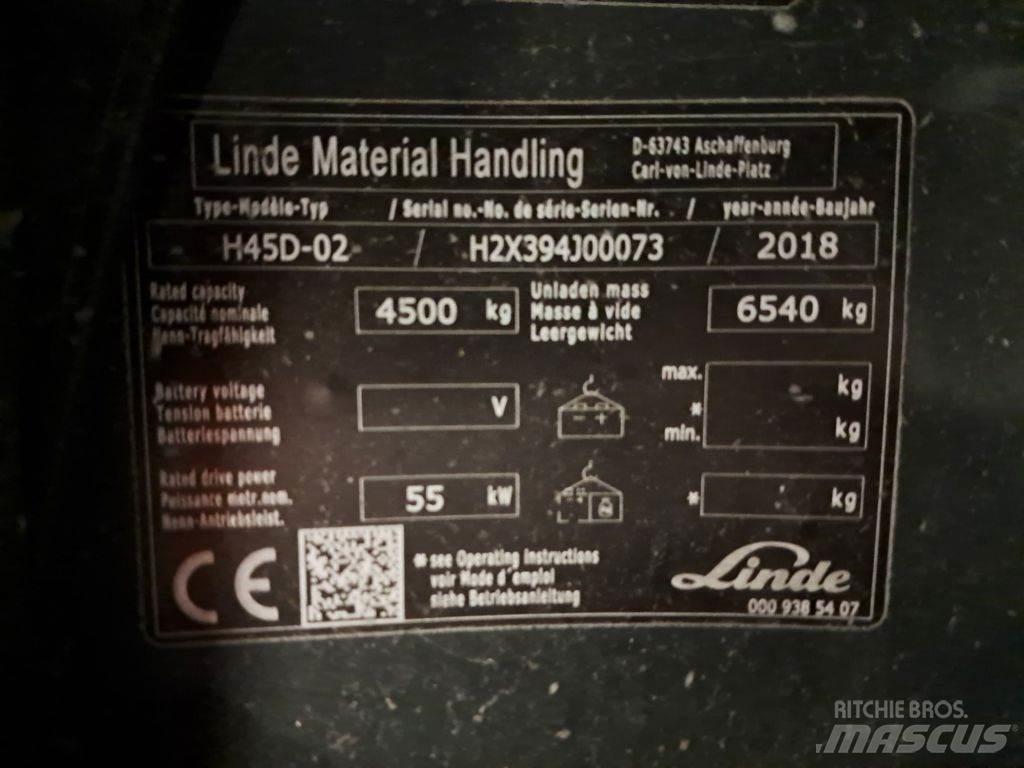 Linde H45D-02 Carrelli elevatori diesel