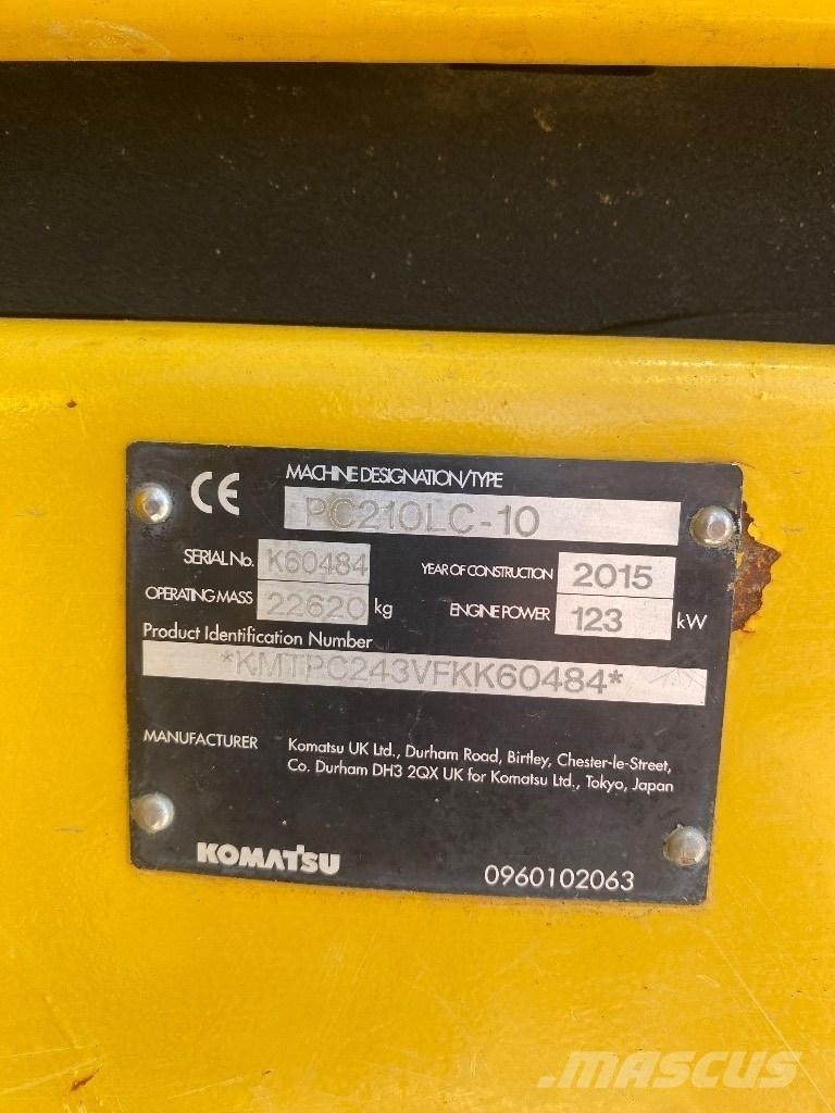 Komatsu PC 210 LC-10 Escavatori cingolati