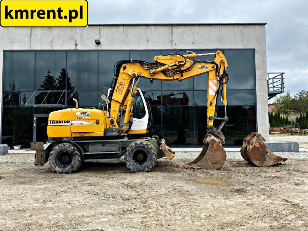 Liebherr A 314 Escavatori gommati