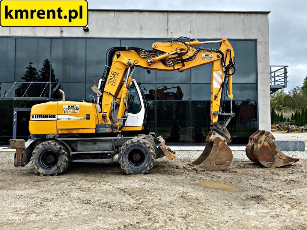 Liebherr A 314 Escavatori gommati