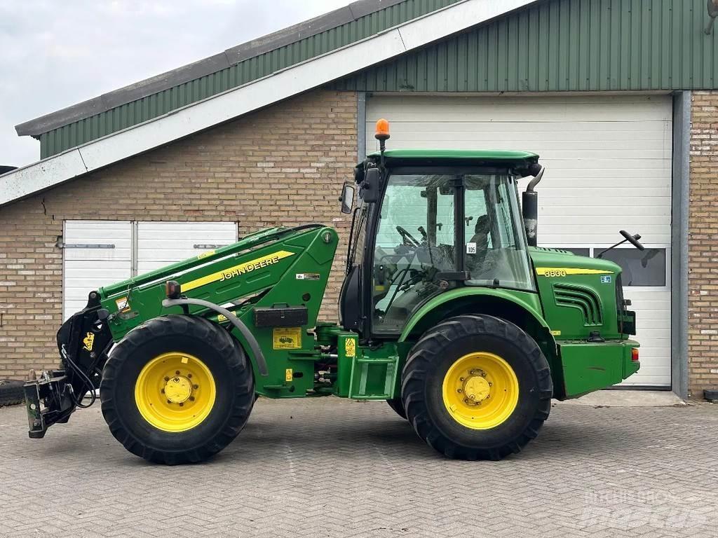 John Deere 3800 Pale gommate telescopiche