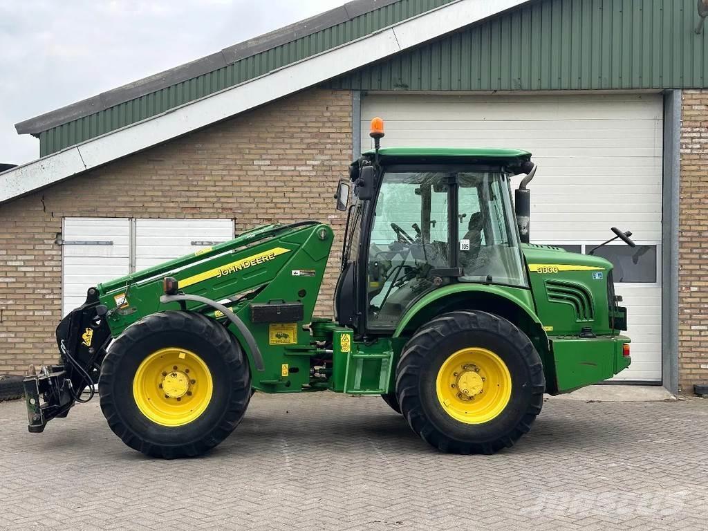 John Deere 3800 Pale gommate telescopiche