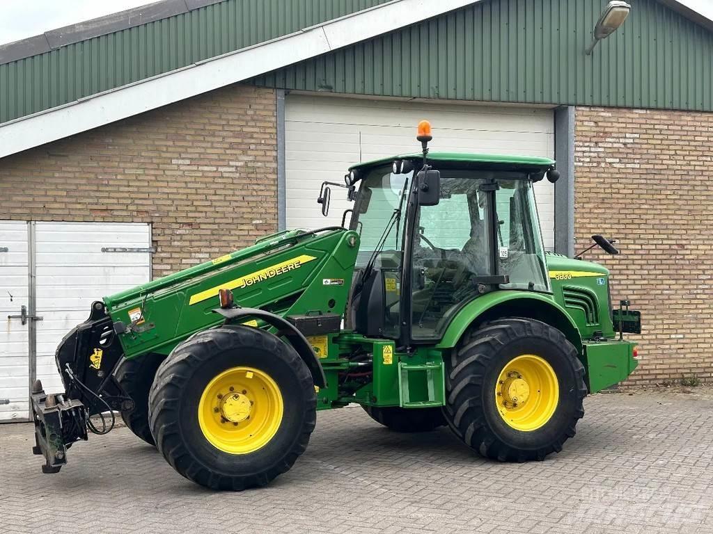 John Deere 3800 Pale gommate telescopiche