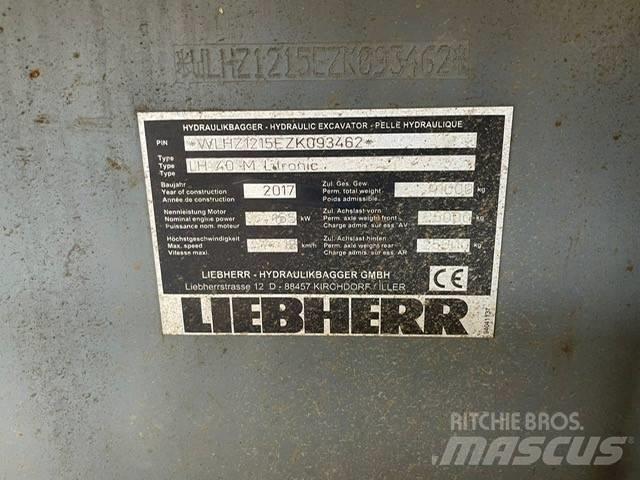Liebherr LH40M Movimentazione rifiuti