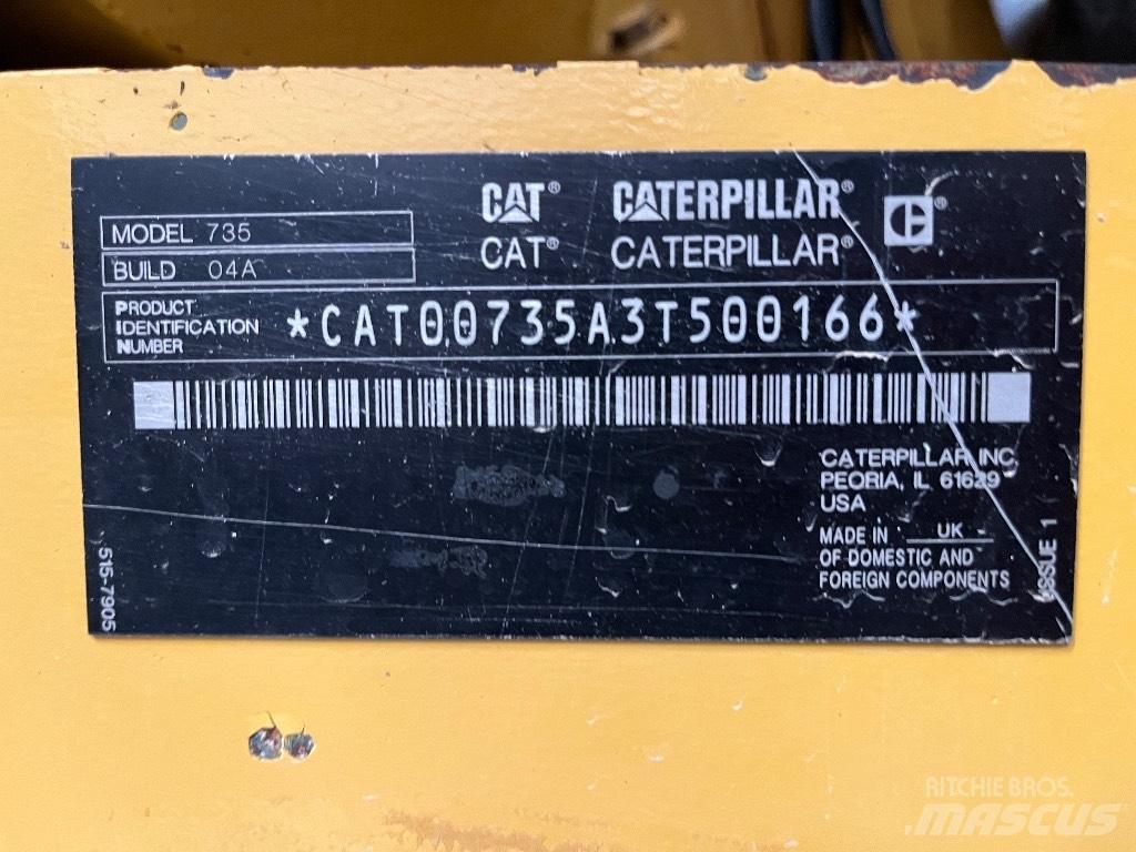 CAT 735 Dumpers articolati