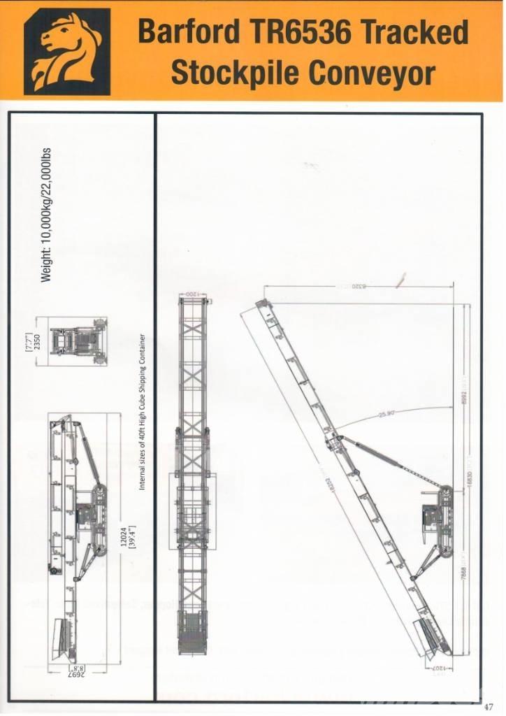 Barford TR6536 Nastri trasportatori
