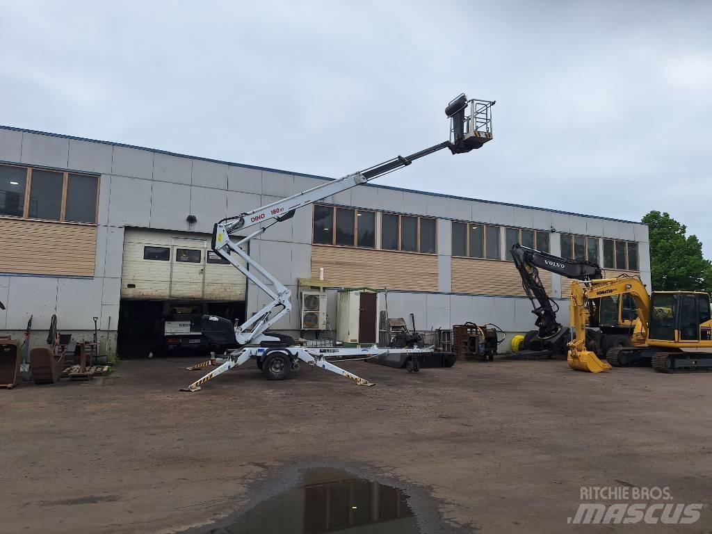 Dino 180 XT Piattaforme aeree su rimorchio