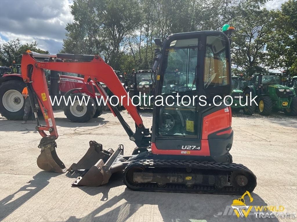 Kubota U 27-4 Miniescavatori
