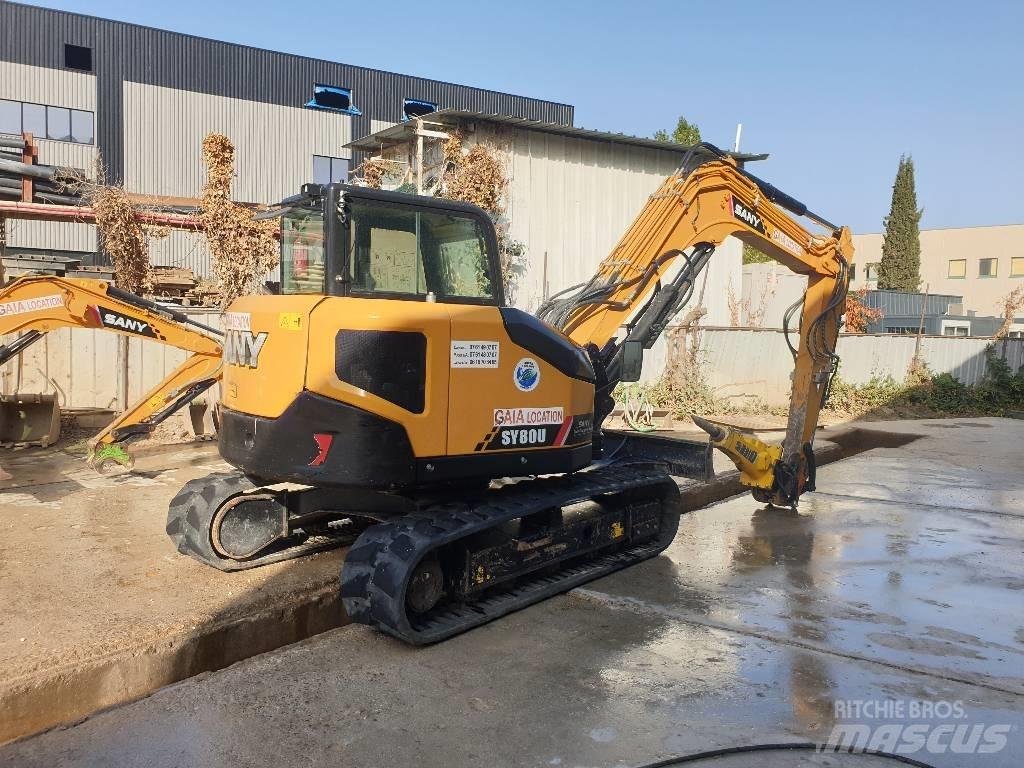Sany SY 80 U Escavatori cingolati