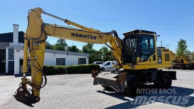 Komatsu PW 180-10 Escavatori gommati