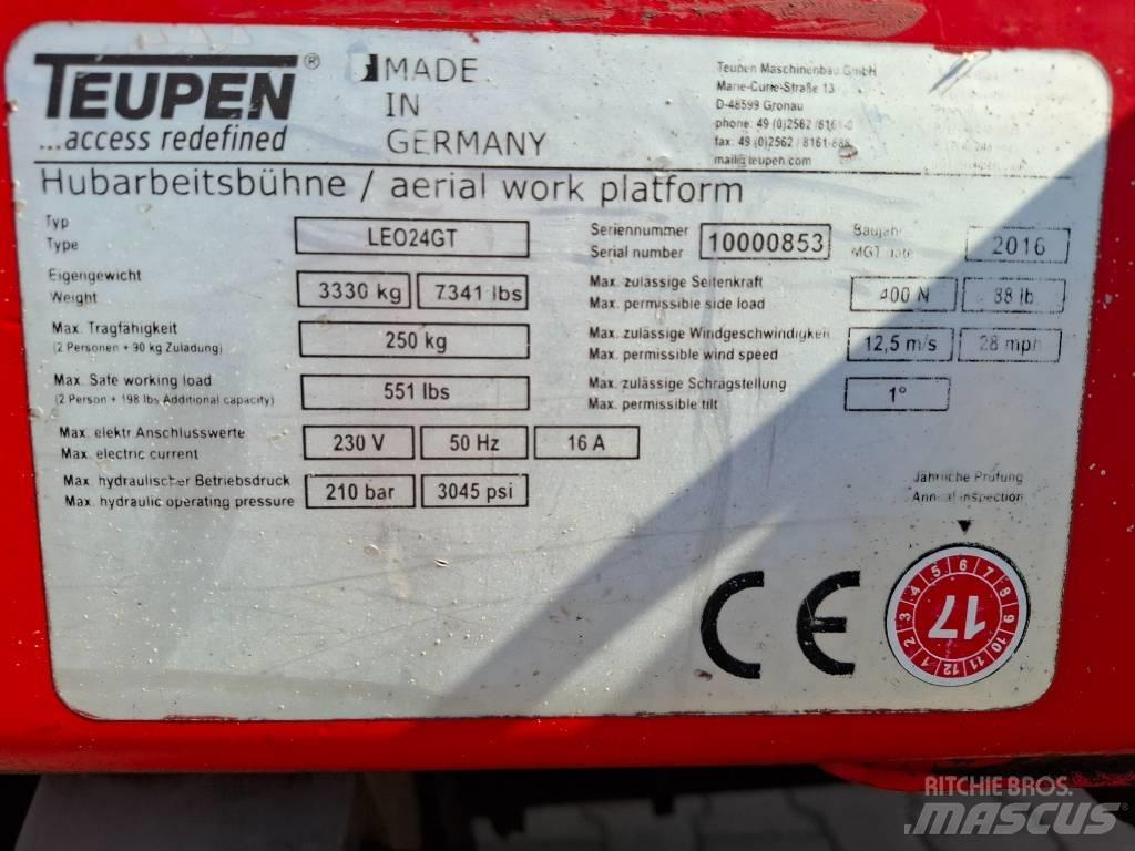 Teupen LEO24GT Piattaforme a braccio articolato