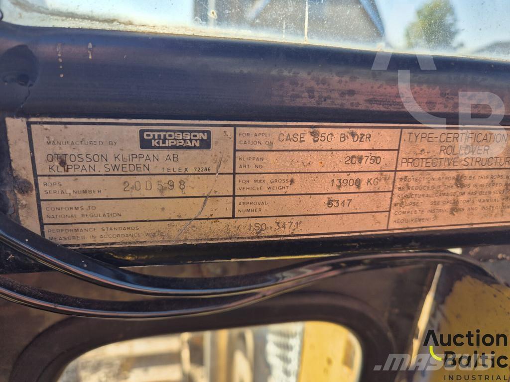 CASE 850 B Dozer cingolati