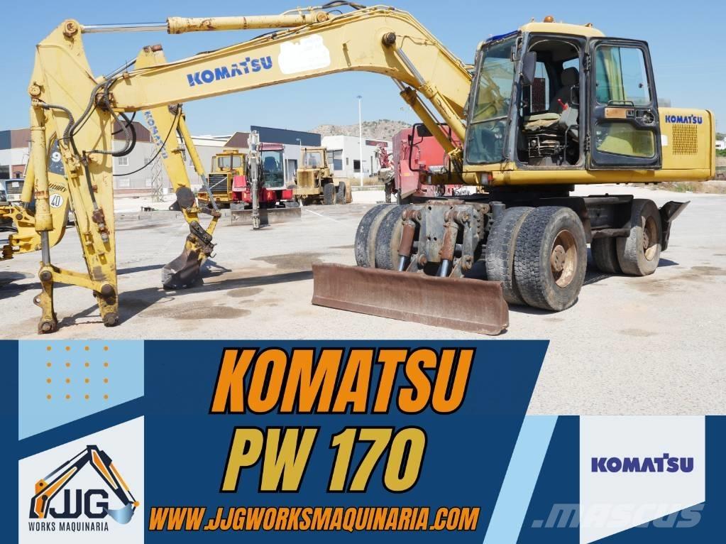 Komatsu PW 170 Escavatori gommati