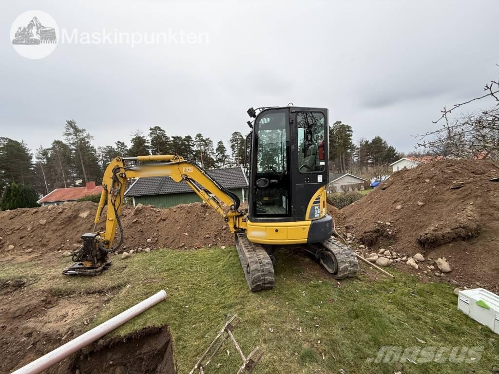 Komatsu PC 26 MR-3 Miniescavatori
