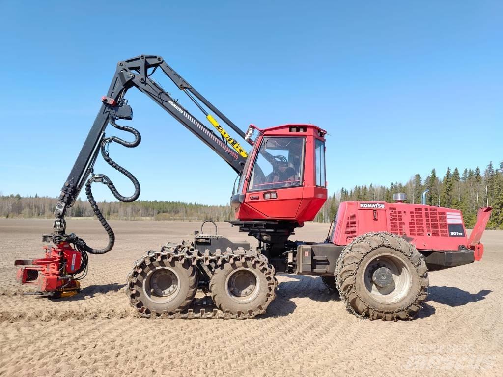 Komatsu 901 TX Abbattitrici, Disboscatrici